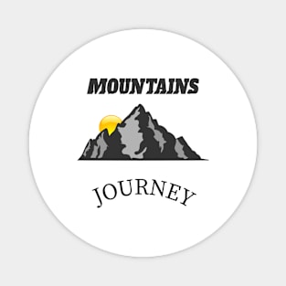 MOUNTAINS JOURNEY Magnet